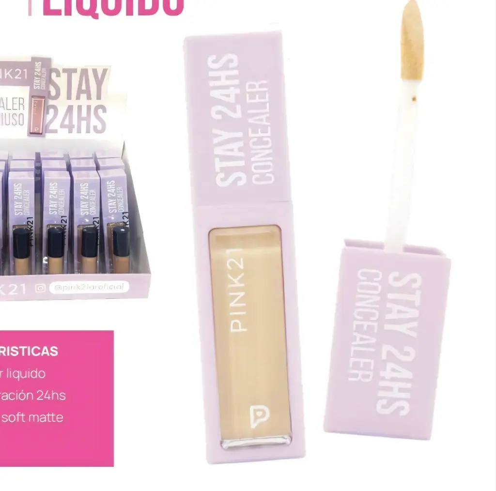 Concealer 24hs liquido pink21